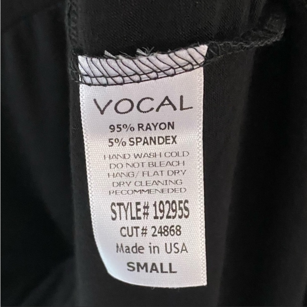 VOCAL Skulls Dolman Sleeve Top S black - Picture 8 of 8